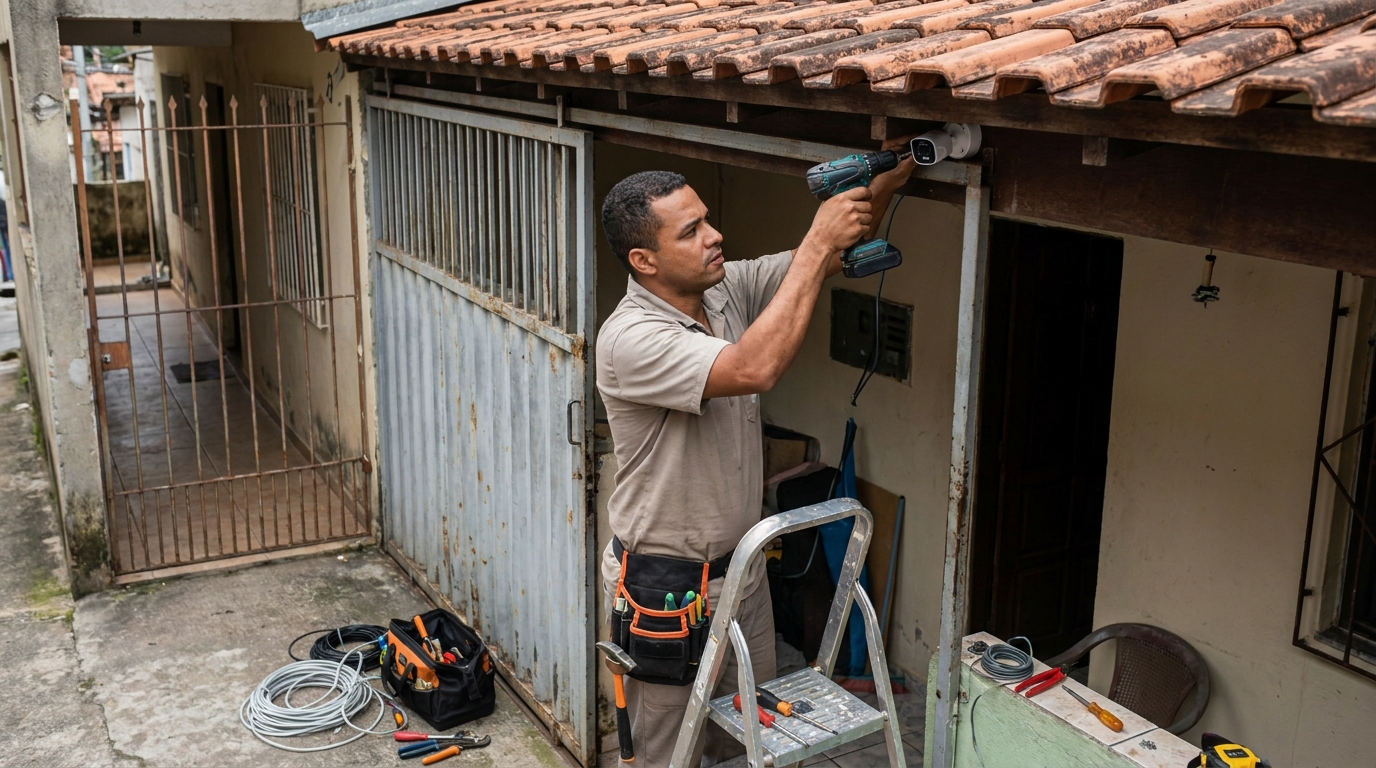 Instalação de Câmera Residencial em Canoas‑RS